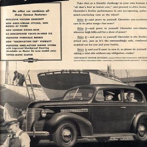 Chevrolet Ad May 1939