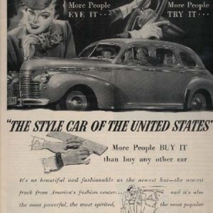 Chevrolet Ad May 1941