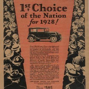 Chevrolet Ad September 1928