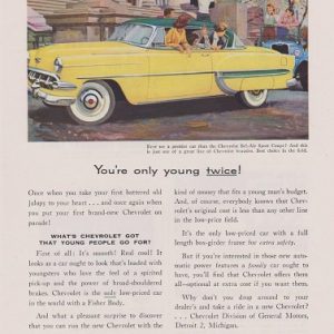 Chevrolet Bel Air Ad 1954