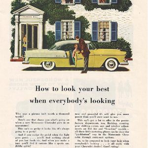 Chevrolet Bel Air Ad 1955 September