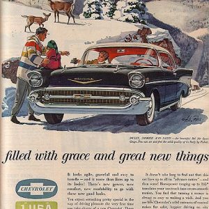 Chevrolet Bel Air Ad 1957 February