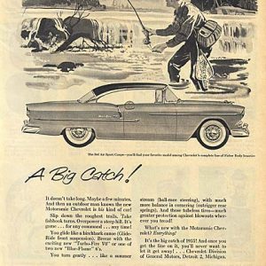 Chevrolet Bel Air Ad April 1955