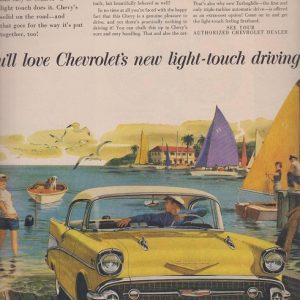 Chevrolet Bel Air Ad April 1957