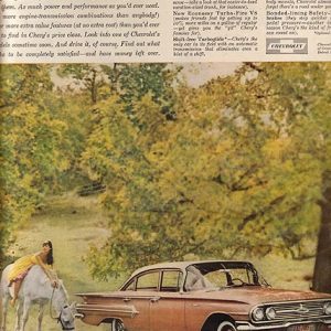 Chevrolet Bel Air Ad August 1960