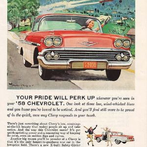 Chevrolet Bel Air Ad May 1958