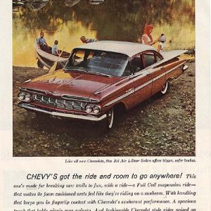 Chevrolet Bel Air Ad May 1959