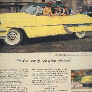 Chevrolet Bel Air Ad September 1954