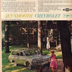 Chevrolet Bel Air Station Wagon Ad May 1962