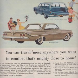 Chevrolet Bel Air and Chevrolet Impala Ad March 1961