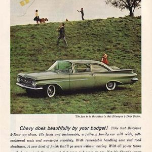 Chevrolet Biscayne Ad 1959