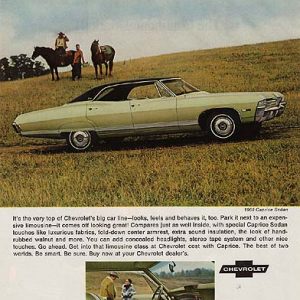 Chevrolet Caprice Ad 1968