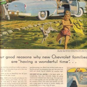 Chevrolet Delray Coupe Ad 1954