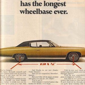 Chevrolet Impala Ad 1971