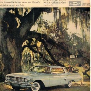 Chevrolet Impala Ad July 1960