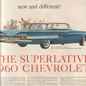 Chevrolet Impala Ad November 1959