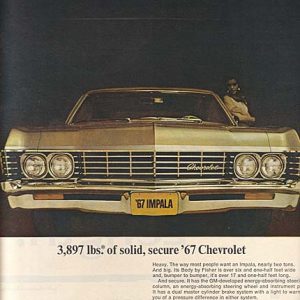 Chevrolet Impala Ad November 1966