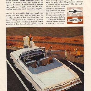 Chevrolet Impala Convertible Ad June 1962