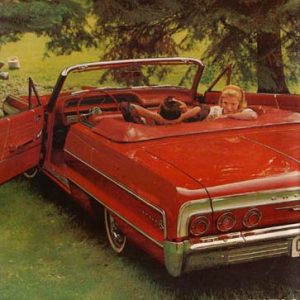 Chevrolet Impala Convertible Ad October 1963