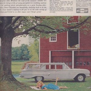 Chevrolet Kingswood Station Wagon Ad June 1960