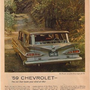 Chevrolet Nomad Station Wagon Ad May 1959