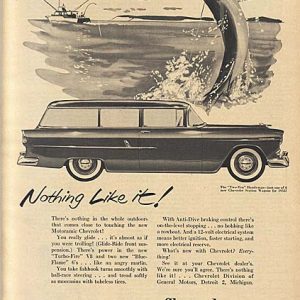 Chevrolet Station Wagon Ad January 1955