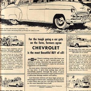 Chevrolet Styleline Ad 1949