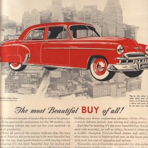 Chevrolet Styleline Ad May 1949