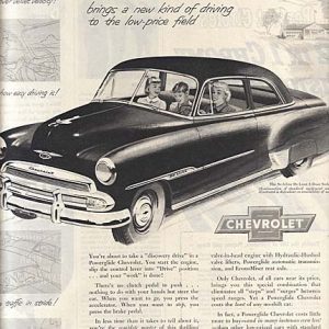 Chevrolet Styleline Ad September 1951