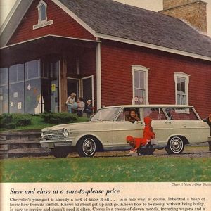 Chevy II Nova Station Wagon Ad February 1962