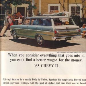 Chevy II Nova Station Wagon Ad February 1965