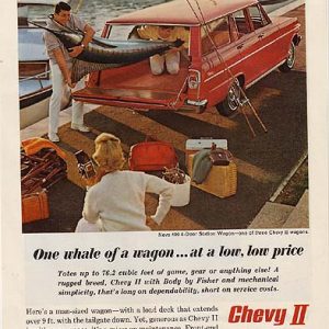 Chevy II Nova Station Wagon Ad June 1962