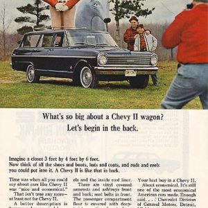 Chevy II Station Wagon Ad April 1965