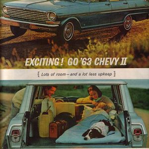 Chevy II Station Wagon Ad October 1962