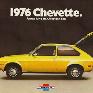 Chevrolet Chevette Dealer Brochure 1976
