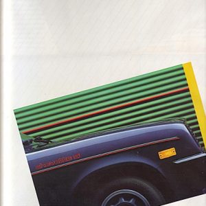 Chevrolet Chevette Dealer Brochure 1986