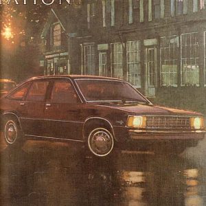 Chevrolet Citation Dealer Brochure 1981