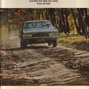 Chevrolet Corvair 500 Sport Coupe Ad 1967