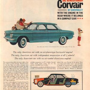 Chevrolet Corvair Ad 1959