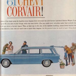Chevrolet Corvair Ad 1960