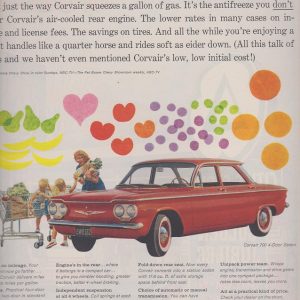 Chevrolet Corvair Ad April 1960
