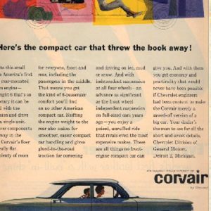 Chevrolet Corvair Ad February 1960