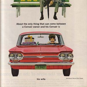 Chevrolet Corvair Monza Ad April 1964