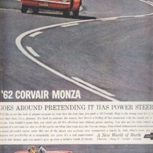 Chevrolet Corvair Monza Ad January 1962