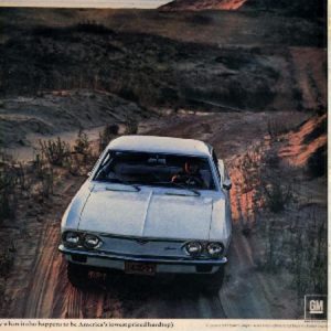 Chevrolet Corvair Monza Ad January 1967