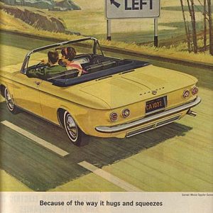 Chevrolet Corvair Monza Ad March 1964