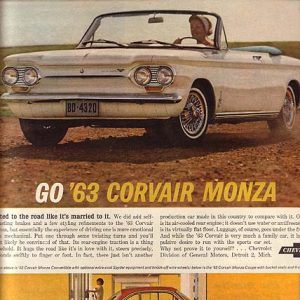 Chevrolet Corvair Monza Ad November 1962