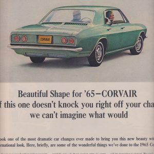 Chevrolet Corvair Monza Ad October 1964