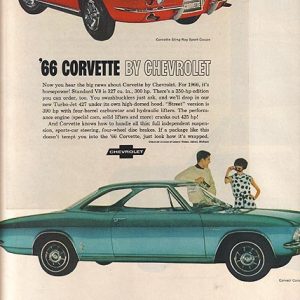 Chevrolet Corvair Monza Ad October 1965