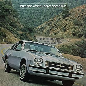 Chevrolet Monza Dealer Brochure 1978